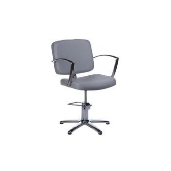 Fotel fryzjerski Dario jasno szary BH-8163   Tanio!